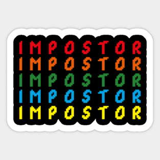 IMPOSTOR Sticker